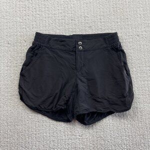 Mountain Hardwear Lightweight Hiking Shorts Womens Sz 4 Workout Activewear Black